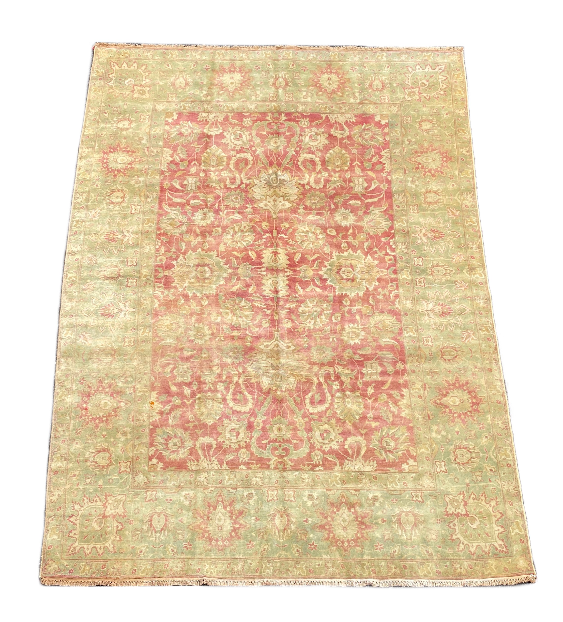 An Indian Agra carpet, 358 x 261cm